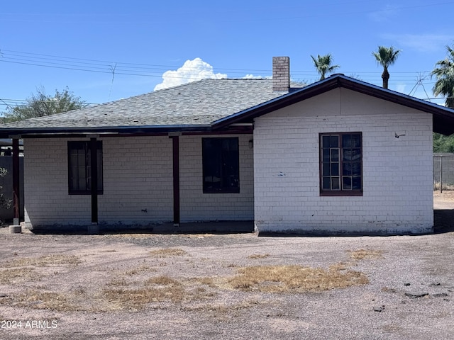 view of back of house