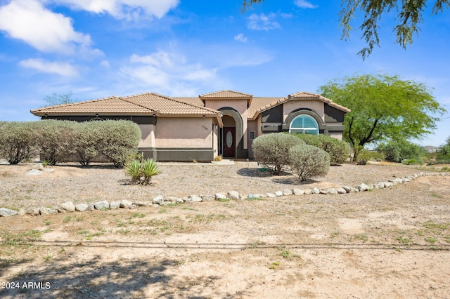 view of mediterranean / spanish home