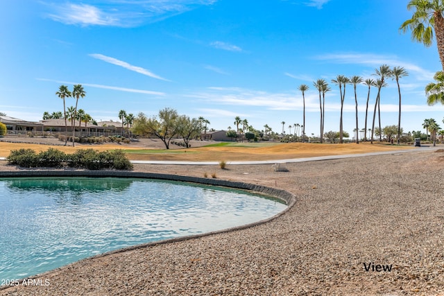 view of pool