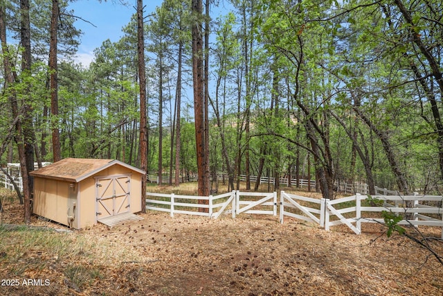 9434 W Obier Dr, Pine, AZ 85544 - fenced yard with a view of trees