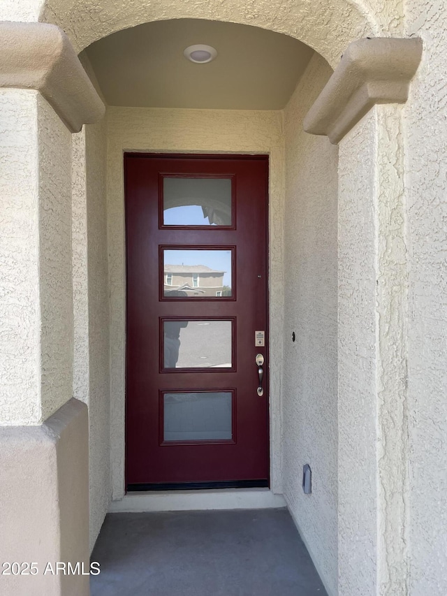 24146 N 162nd Ln, Surprise, AZ 85387 - entrance to property with stucco siding