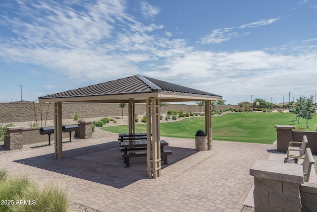 24146 N 162nd Ln, Surprise, AZ 85387 - view of patio / terrace with a gazebo