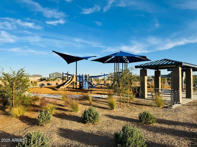 47230 W Cansados Rd, Maricopa, AZ 85139 - community jungle gym featuring a gazebo