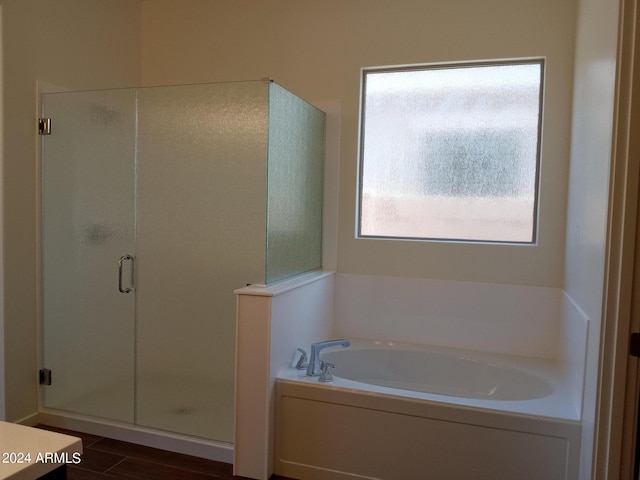 21042 E Camina Buena Vis, Queen Creek, AZ 85142 - full bath with a bath and a stall shower