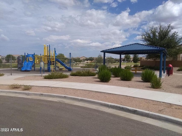 21042 E Camina Buena Vis, Queen Creek, AZ 85142 - communal playground with a gazebo