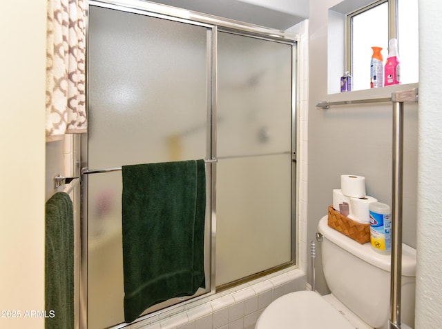 7916 E Naranja Ave, Mesa, AZ 85209 - bathroom with an enclosed shower and toilet