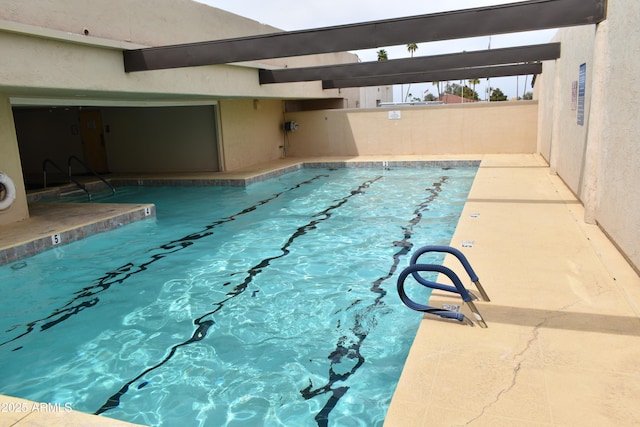 view of community pool