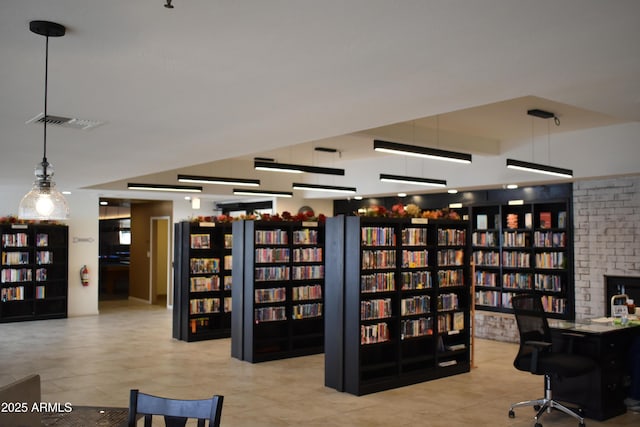 interior space with visible vents