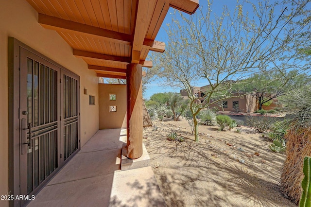 view of patio