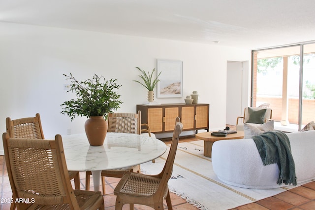 5246 N 20th St Unit B1, Phoenix, AZ 85016 - dining room featuring floor to ceiling windows