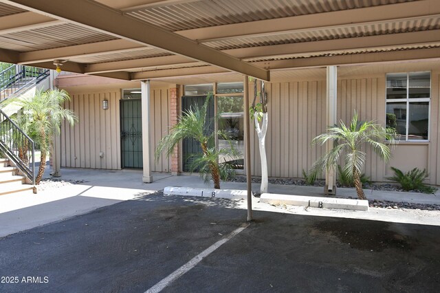 5246 N 20th St Unit B1, Phoenix, AZ 85016 - view of patio / terrace with stairs