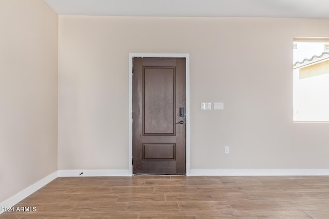 spare room with a wealth of natural light