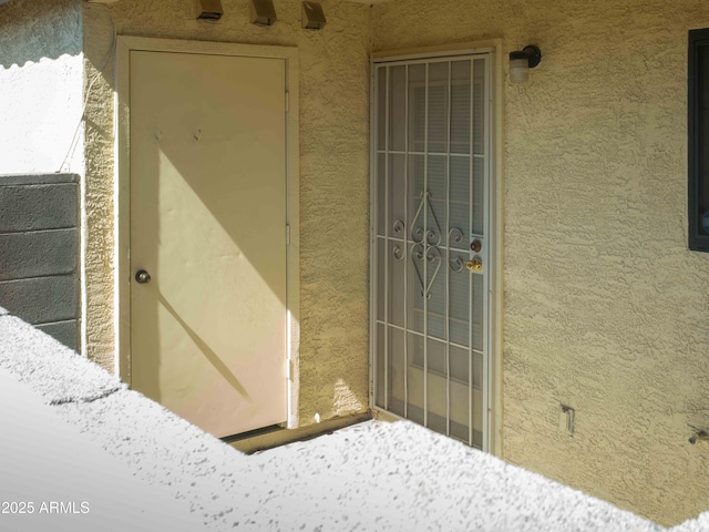 455 S Mesa Dr Unit 104, Mesa, AZ 85210 - doorway to property featuring stucco siding