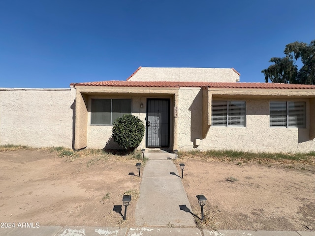 view of front of house