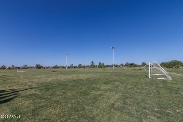 8474 W Clemente Way, Florence, AZ 85132 - view of yard with a sport area