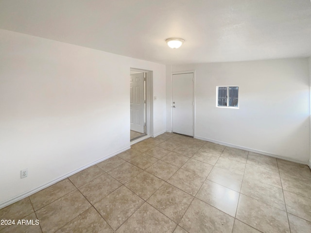 view of tiled empty room