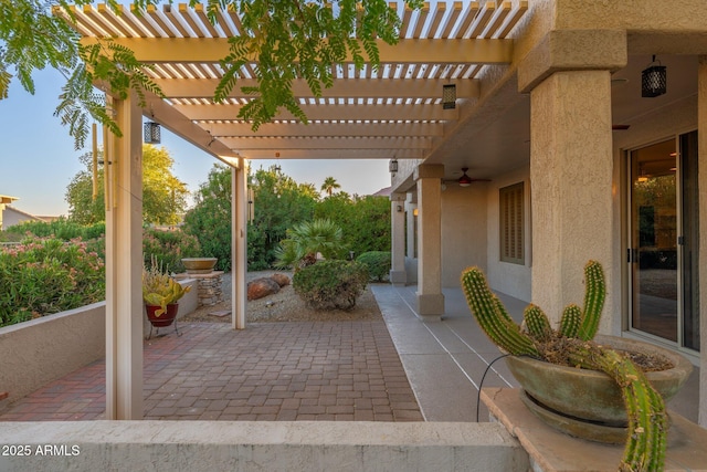 15583 W Big Sky Dr, Surprise, AZ 85374 - view of patio featuring a pergola