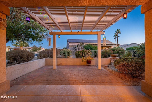 15583 W Big Sky Dr, Surprise, AZ 85374 - view of patio featuring a pergola