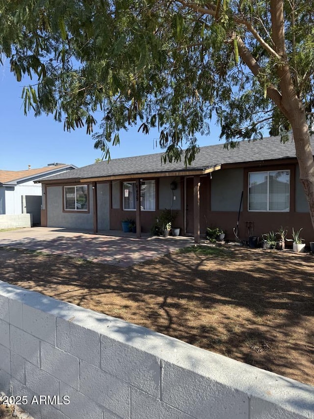 6429 W Palm Ln, Phoenix, AZ 85035 - view of ranch-style home