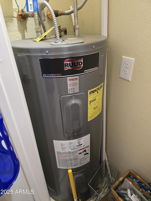 utilities with electric water heater