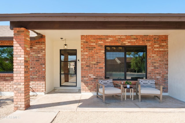 view of patio