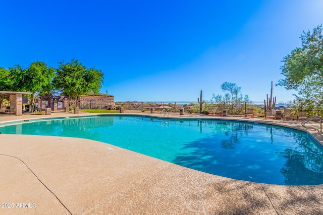 35206 N 27th Ave, Phoenix, AZ 85086 - community pool with fence and a patio