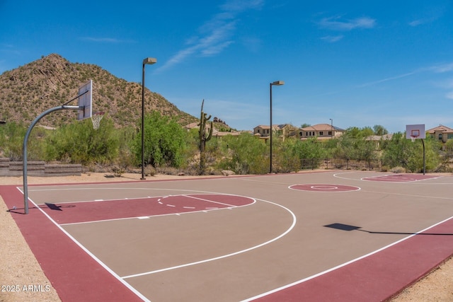 35206 N 27th Ave, Phoenix, AZ 85086 - view of basketball court featuring community basketball court and a mountain view
