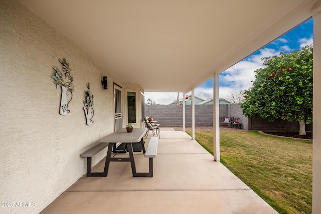 view of patio / terrace