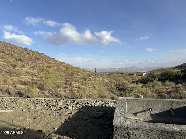 view of mountain feature