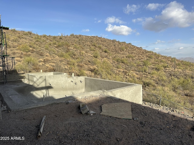 view of mountain feature