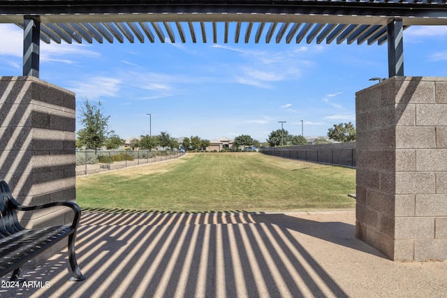 view of patio