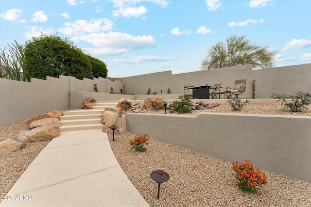 16615 N 109th Pl, Scottsdale, AZ 85255 - view of yard featuring a patio area and a fenced backyard