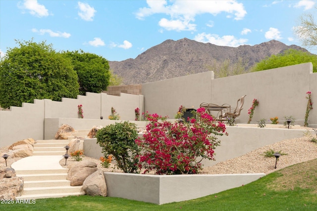 16615 N 109th Pl, Scottsdale, AZ 85255 - view of yard with a mountain view