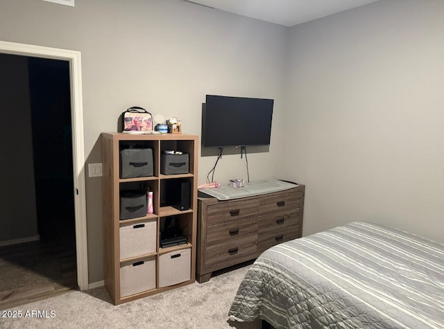 1418 E Jacqueline Pl, Casa Grande, AZ 85122 - bedroom featuring light carpet and baseboards