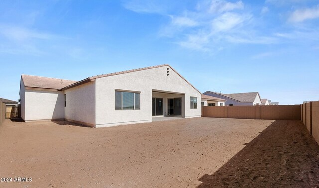 view of rear view of house