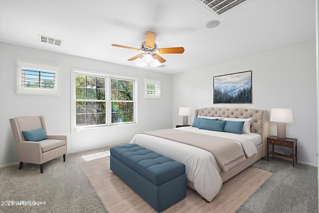 970 S Henry Ln, Gilbert, AZ 85296 - bedroom with carpet flooring and a ceiling fan