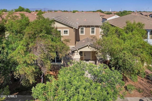 970 S Henry Ln, Gilbert, AZ 85296 - aerial view of property and surrounding area