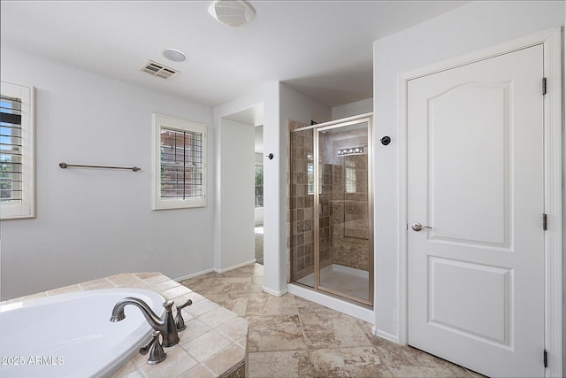 970 S Henry Ln, Gilbert, AZ 85296 - full bathroom featuring a stall shower and a bath