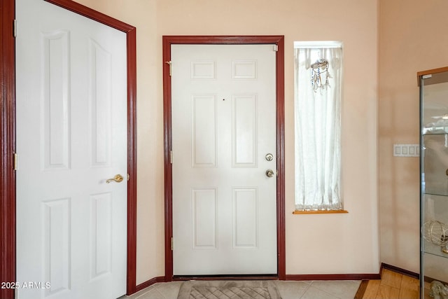 view of foyer