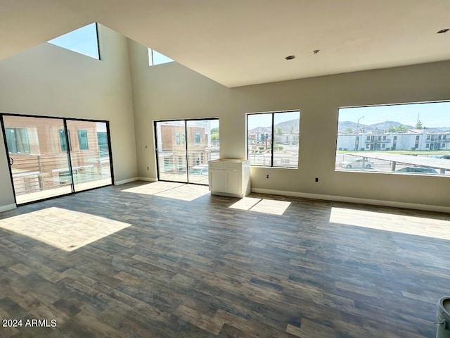 view of unfurnished living room