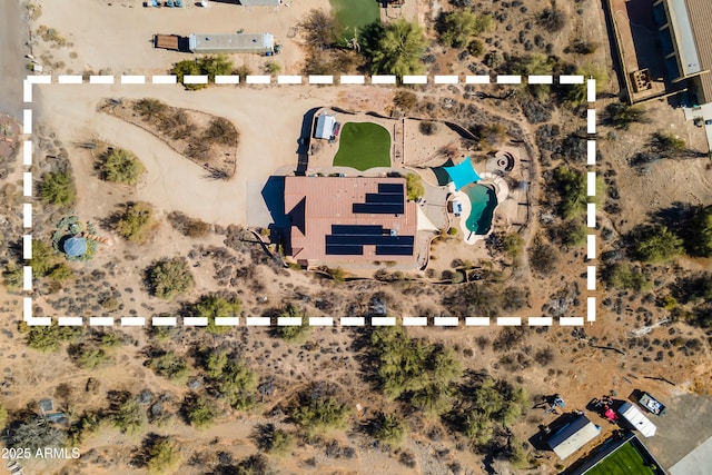 drone / aerial view