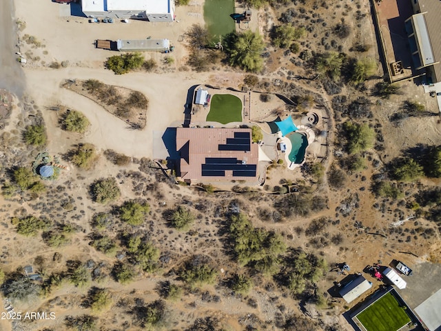 drone / aerial view