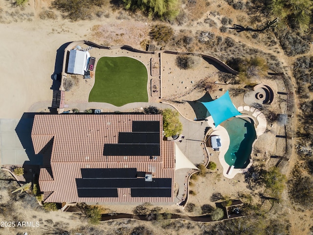 aerial view
