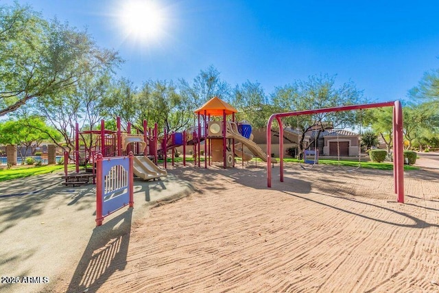 view of community playground