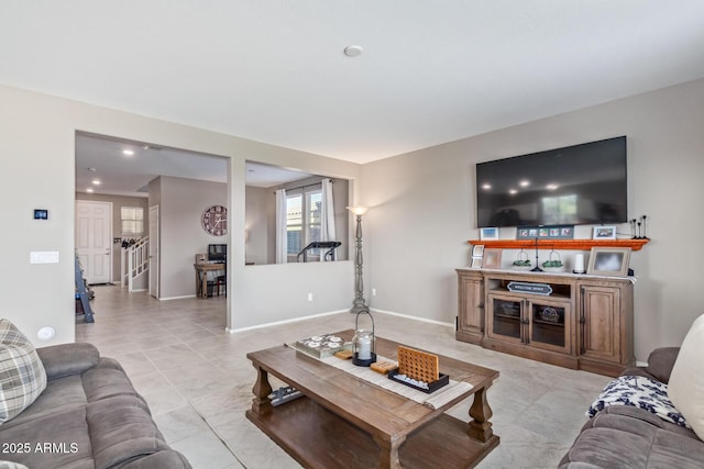 view of living room