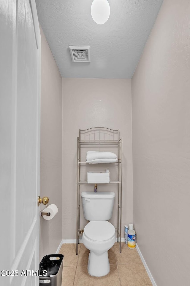 2198 W Pima Ave, Coolidge, AZ 85128 - bathroom with tile patterned floors and a textured ceiling