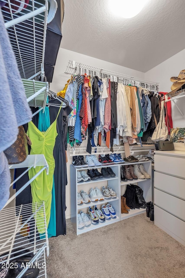 2198 W Pima Ave, Coolidge, AZ 85128 - walk in closet featuring carpet
