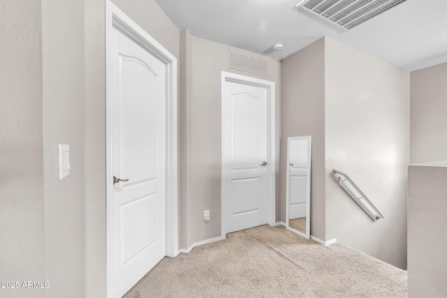 2198 W Pima Ave, Coolidge, AZ 85128 - hallway with an upstairs landing and carpet