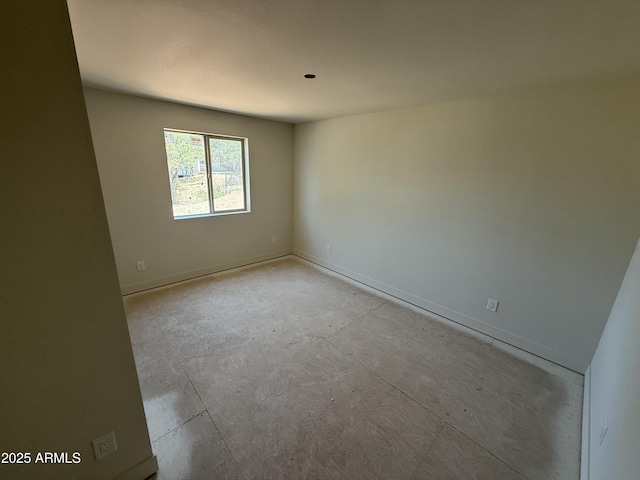 200 E Jura Cir, Payson, AZ 85541 - spare room with baseboards and unfinished concrete floors