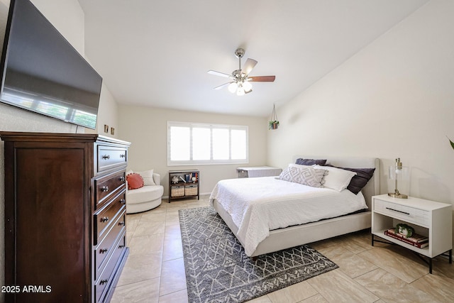 4558 E Libby St, Phoenix, AZ 85032 - bedroom featuring lofted ceiling and ceiling fan